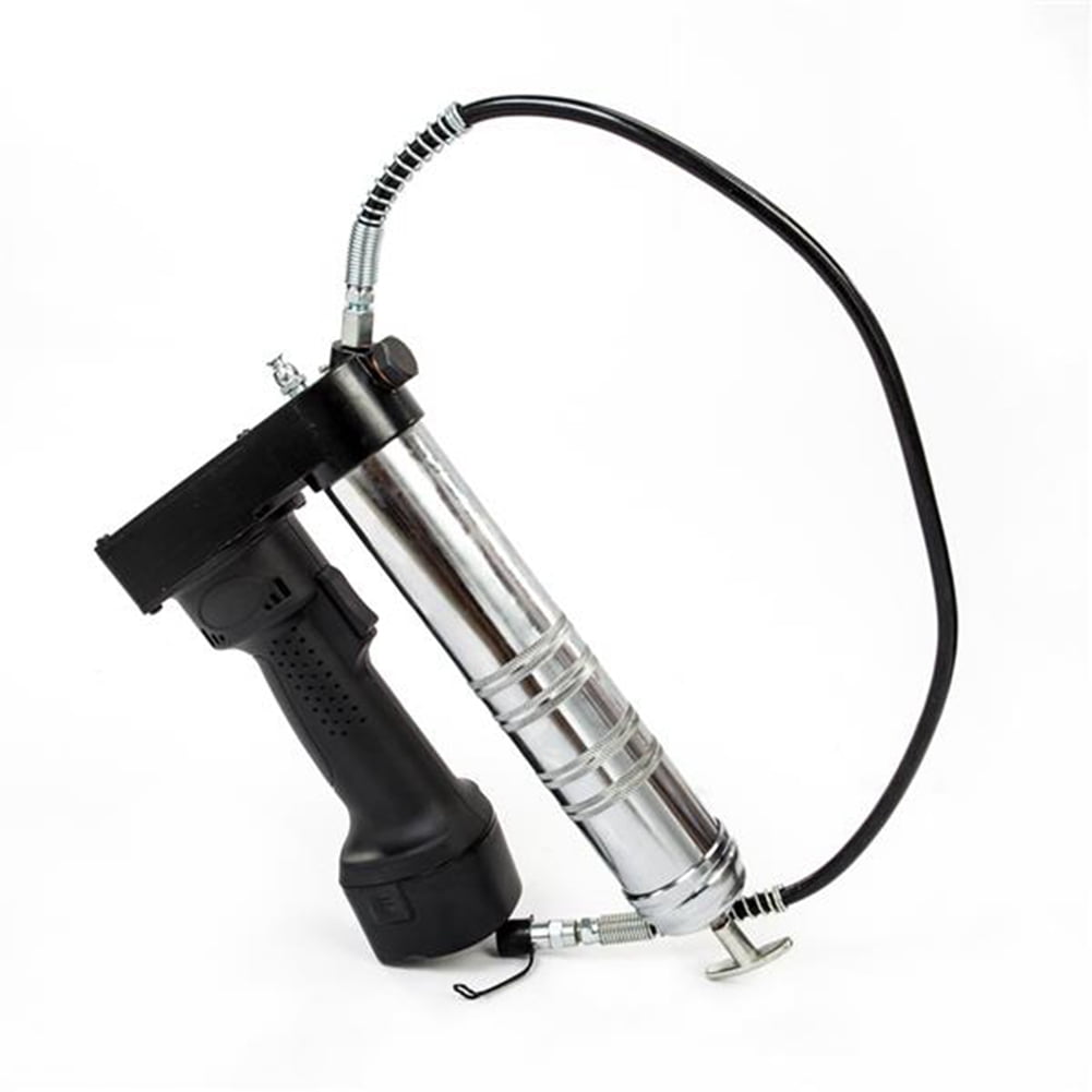 Tebru 12V Electric Cordless Rechargeable Grease Gun Black, Electric Grease Gun, Rechargeable