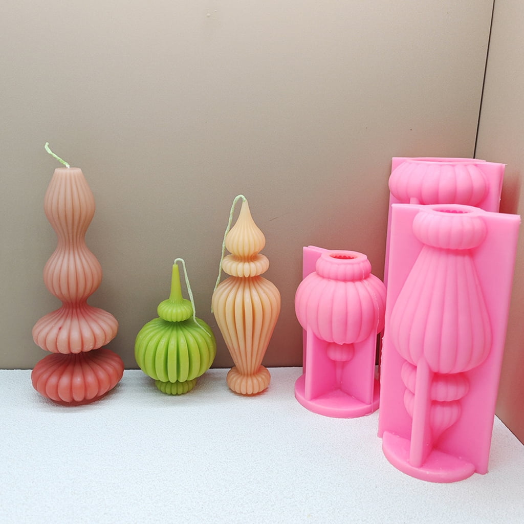 Silicone Mould Line Balled Candle Molds Ornament Plaster Molds Craft Supplies