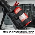 thumbnail image 6 of 1PC Car Fire Extinguisher Roll Bar Holder Mount Bracket Strap For Jeep Wrangler, 6 of 13