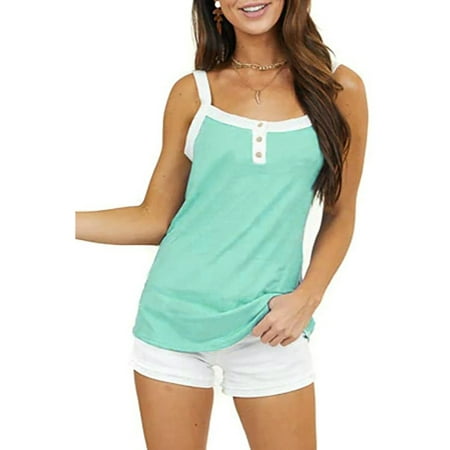 

Women s Summer Fashion Solid Color Loose Camisole