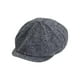 thumbnail image 4 of Boina plana para hombre, cálida, para golf, regalo informal de invierno, para taxista, pintor Gris claro, 4 of 9