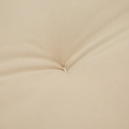 Humble and Haute Full-Size 10-inch Khaki Suede Futon Mattress
