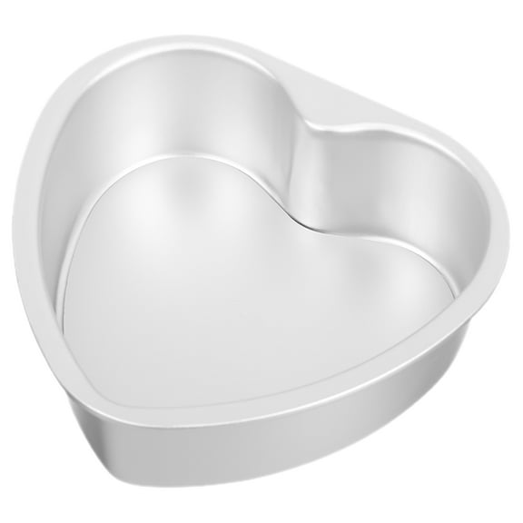 UPOUART Heart Shaped Cake Pan Nonstick Aluminum Bakeware with Removable Bottom for Baking