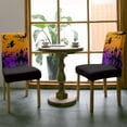 thumbnail image 3 of Halloween Dining Room Chair Covers Set of 4, Witch Castle Bat Ghost Gradient Stretch Chair Slipcovers Removable Washable Seat Cover Chair Protectors for Kitchen Home, Hotel Banquet, 3 of 6