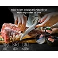 thumbnail image 2 of SYOKAMI Boning Knife for Meat Cutting, 6.5 Inch Fish Fillet Knife with Wood Handle, High Carbon Razor Sharp Curved Blade Deboning Knife with Exquisite Box Ideal for Thanksgiving, Thanksgiving Gift, 2 of 8