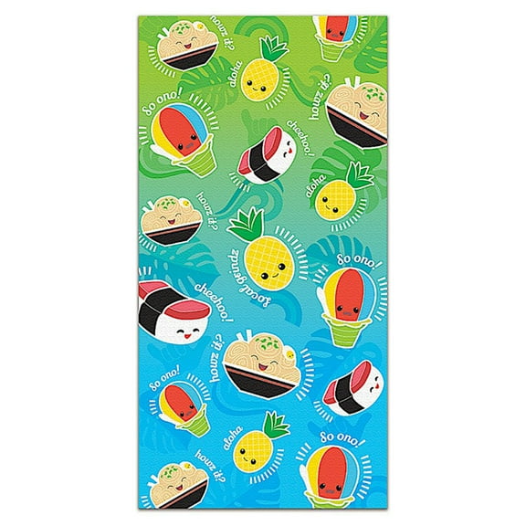 Hawaiian 60" x 30" Local Grinds Beach Towel