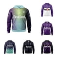 thumbnail image 2 of Sudadera con capucha para hombre NRL Storm | Camiseta polo de entrenamiento verde Melbourne Storm 2024 (nombre y número personalizados), 2 of 4