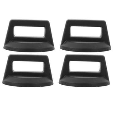 4Pcs Universal Pot Lid Replacement Knobs Bakelite Pot Lid Handle Cookware Pot Lid Handgrip Cover Knobs for Kettle Saucepan ( Black )