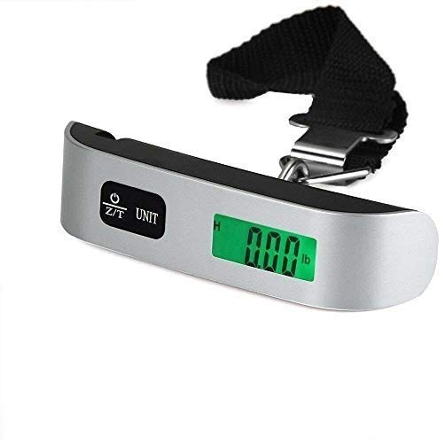 Shopping 110LB / 50KG Digital Hanging Baggage Scale Auto-lock Display Handheld Weighing Machine with Backlit for Travel Portable LCD Electronic Luggage Scales
