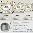 thumbnail image 4 of Designart "Zen Spa Ambiance With Serene Stones" 0 Square Mirror For Wall Decor - Large Yellow Square Printed Wall Mirror Art - Square Bohemian Mirror - Wall Mounted Square Large Mirror, 4 of 5