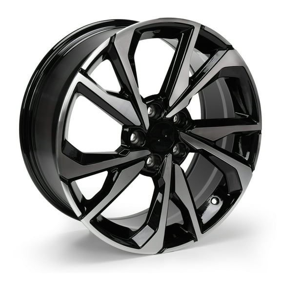 18" Replacement Wheel Rim for Honda Civic 2017-21, 18x8-inch 5-Lug Smoked Rim