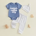 thumbnail image 2 of CAUYDY Baby Boy Photoshoot Outfits Newborn Boys Short Sleeve Romper Set Preemie Fall Winter Clothes Infant Bodysuit 0 3 6 9 Months 1T 2T Sizes 6-12 Months,Navy, 2 of 9