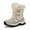 Beige, variant on Waterproof Insulated Womens Snow Boots, Lace Up or On Winter Boots for Women, Medium or Wide Width Sizes 6.5 to 9, Black, Brown, Blue, White or Grey Winter Shoes