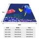 thumbnail image 5 of Manta de Buscando a Nemo para hombres y mujeres, manta de tela súper suave y esponjosa, acogedora y cálida, adecuada para sofá, cama, manta de viaje, regalo para todas las estaciones 80 "X60", 5 of 8