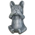 thumbnail image 2 of CxhicLuv French Statue Home Decor, Zen Resin Dog Sculpture, Sitting French Bulldog Figurine, Peaceful Garden & Office Decoration, Unique Gift for Dog Lovers, Indoor & Outdoor Décor, 2 of 3