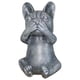 thumbnail image 2 of Statuette de Chien Zen en Résine, Statue d’Art pour Maison, Décoration de Jardin, Sculpture d’Interieur, Tableau d’Art Moderne, Accès Entreprise, Pour Salon, Résine, 15x10x10cm, 2 of 9