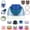 Denim Blue, variant on Replacement Lid for Water Bottle 16-40oz, BPA-Free Leakproof Cap