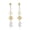 Color3, variant on Gold Starfish Shell Earrings for Women with Pearl Beach Seashell Earrings Dangle Summer Vacation Earring for Women Beach Jewelry