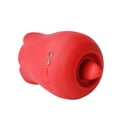 thumbnail image 2 of Juguetes sexuales de flores de rosas para mujeres Juguete de placer sexual Juguete sexual para adultos Lick, lavable Recargable a prueba de agua, regalos de cumpleaños de aniversario - Rojo, 2 of 2