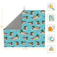 thumbnail image 3 of Naloa Mallard Ducks Swimming In The Lake Dish Drying Mat for Kitchen Counter, Heat Resistant Drainer Mats, Absorbent Draining Mat,Dish Rack Pad,16"x18", 3 of 8