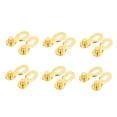 thumbnail image 1 of Chain Joint Connector, Fine Processing Rust Resistant Bike Chains Links 12Pcs Steel  For Bicycles Gold, 1 of 8