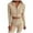 Beige, variant on Bigersell Women's Shaping Straight Pants Full Length Pants Women Casual V Neck Solid Sports Full-Sleeve Zipper Hooded Pants Suit Ladies' Patchwork Pants