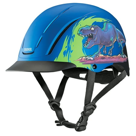 Horse Riding Helmet - Medium Troxel Full Coverage Design Optimal Comfort Horse Riding Helmet T Rex