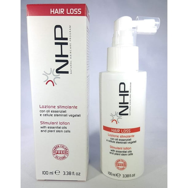 NHP Hair Loss Stimulant Lotion Anti Loss With Essential Oils and Plant Stem Cells 3.38 Fl. Oz