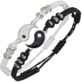 thumbnail image 2 of 2022 nuevas pulseras de mejores amigos para 2 pulseras de cordón ajustable Yin Yang a juego para Bff relación de amistad novio Girlfr Dengxun unisex, 2 of 2