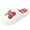 White, variant on Wensltd Women's House Cotton Slippers Warm Trendy Anti-Skid Fuzzy Memory Foam Shoes for Women Indoor Outdoor