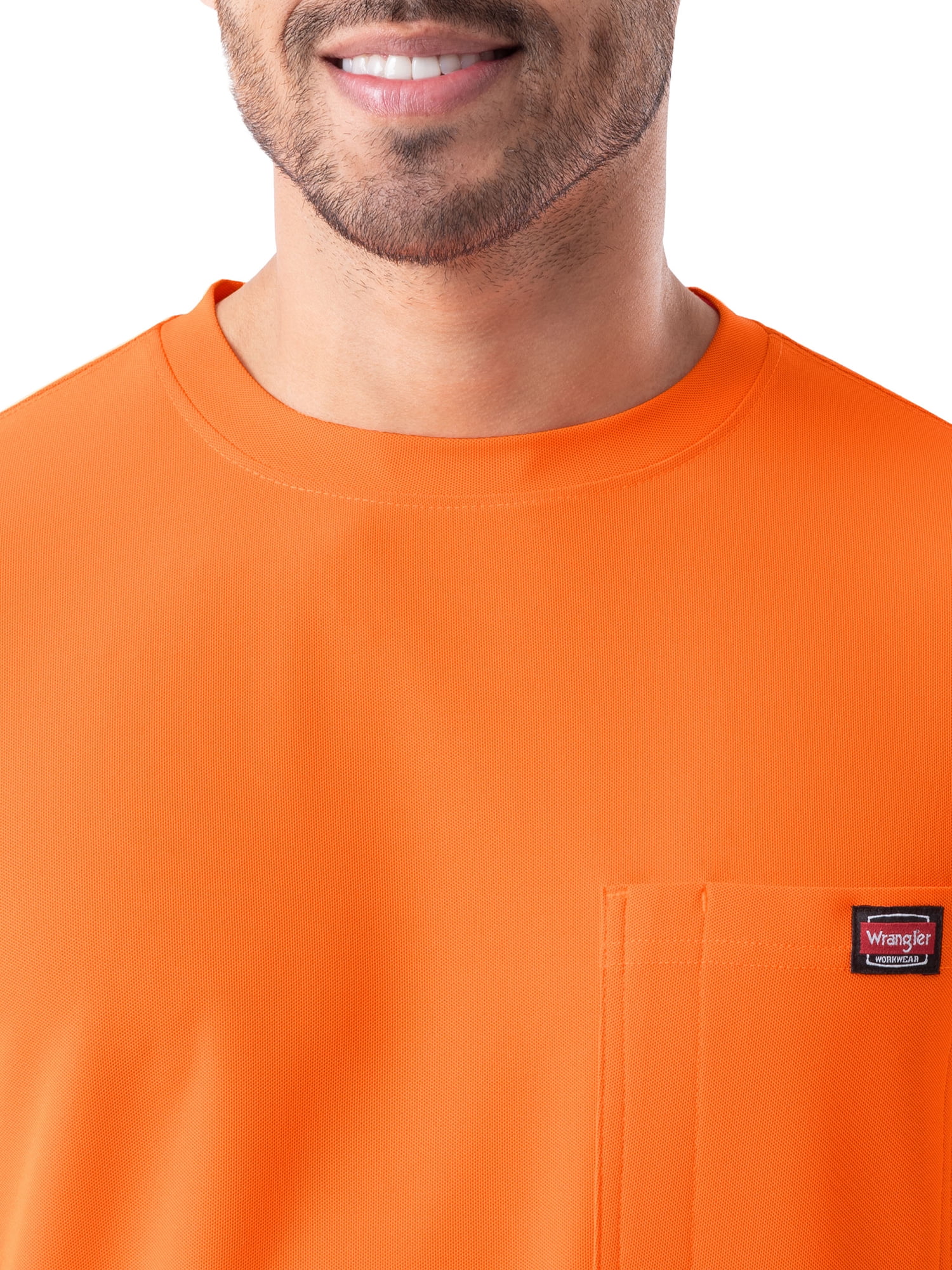 Wrangler Workwear Men's Short Sleeve Performance Tee 2-Pack Bundle