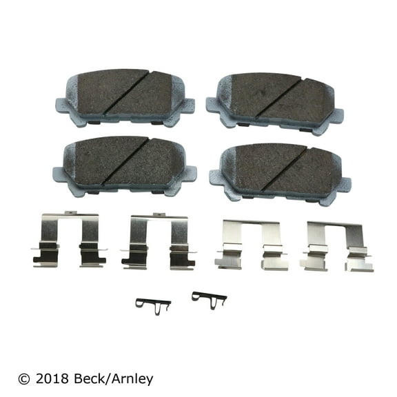 BeckArnley 085-6817 Premium Asm Pads W / Hardware