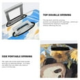 thumbnail image 5 of Daiia Clear Sky Cute Sunflower Panda Luggage Cover, Thickened Washable Travel Luggage Covers, Elastic Unique Baggage Covers for 18-20 inch Luggage-Small, 5 of 9