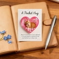 thumbnail image 4 of Qonioi Memorial Pocket Keepsake, Resin Heart with Sleeping Angel Forget-Me-Not Flowers, Sympathy Gift, Remembrance Token, 4 of 4
