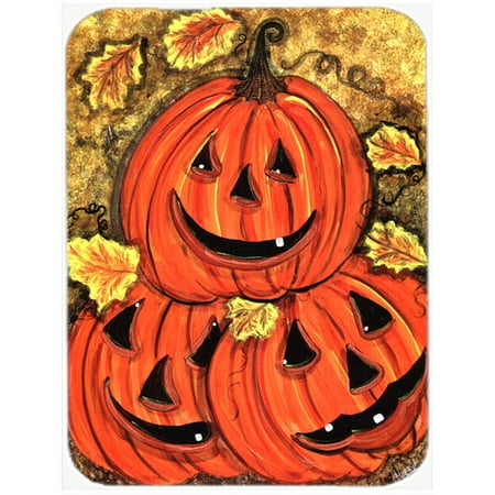 Stack of Pumpkins Jack-o-laterns Glass Cutting Board (Best Cutting Steroid Stack)