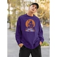 thumbnail image 2 of Happy Halloween. Spooky House Sweatshirt Men -Image by Shutterstock, Male Medium, 2 of 4