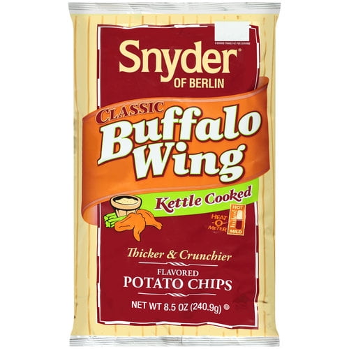 Snyder Of Berlin Classic Buffalo Wing Kettle Cooked Thicker and