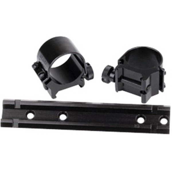 Weaver 1" See Thru REM 742/760 49715 Scope Rings Aluminum Gloss Black