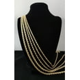 thumbnail image 4 of 10K Gold Rope Chain Gold Rope Chain Necklace 2mm 2.2mm 2.6mm 3.2mm 4.8mm 6mm 18-26 inches, 10K Gold Rope Chain, 10K Gold Chain,  Men Women (Width:4.8mm; Necklace length:22;), 4 of 9