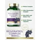 thumbnail image 3 of Suplemento Carlyle Resveratrol 1800 mg 180 cápsulas, 3 of 7