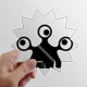 thumbnail image 1 of Universo Alien Monster Alien Calcomanías solares de vinilo, 1 of 3