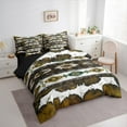 thumbnail image 3 of Castle Fairy Yellow Teal Aztec Bedding Comforter Set,Bohemian Western King Bedding Sets, 3 of 8
