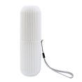 thumbnail image 2 of Portable Toothbrush Case, Slip Resistant, Dustproof Cover, Mosaic Type Switch, Compact and Portable with Gear Design, for Traveling, Camping, Bathroom, 2 of 7