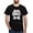 Black, variant on - The Man Behind The Bump T Shirt - Men's Classic Graphic Cotton T-Shirt