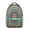 Greenish-blue-43, variant on Hen and Garden Illustration School Backpack - Ergonomic Waterproof Bag with Rooster Print & Adjustable Shoulder Straps
