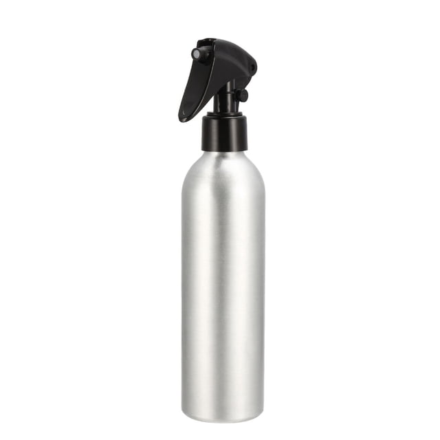 Unique Bargains 8.5oz/250ml Aluminium Spray Bottle with Fine Mist Sprayer,Empty Refillable Container Travel Bottle