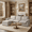 Gray, variant on Eyisean 102" Chenille Modular Sectional Sofa with Ottoman, 3-Seater L Shape Cloud Couch with Upholstered & Pillow, Comfy Sleeper Sofa for Living Room, Bedroom, Office, Easy Assembly