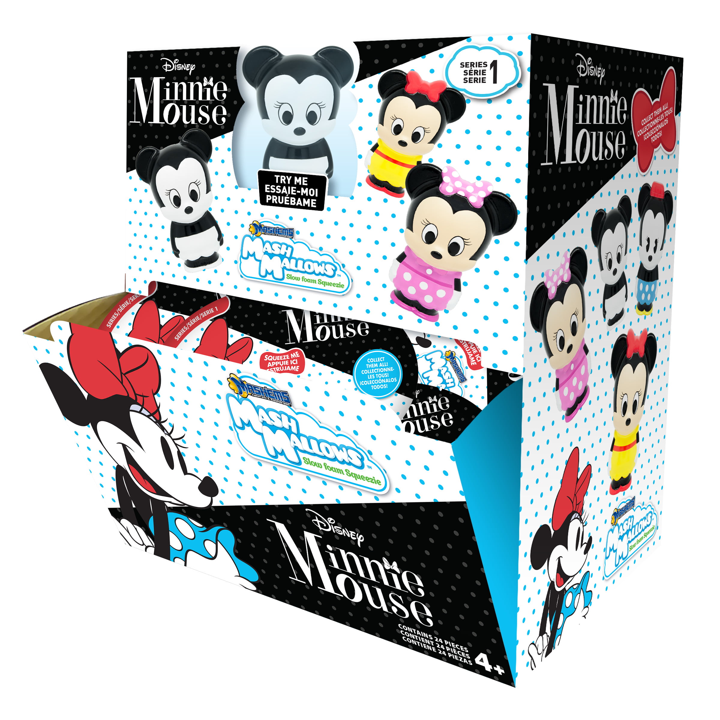 5 Disney Minnie Mouse Mash Mallows Mayhems Slow Foam Squeeze Series 1 for sale online 