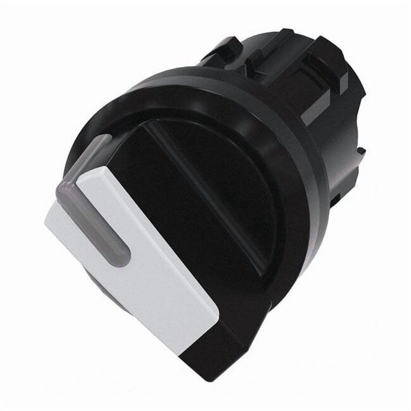 Siemens Selector Switch Operator,22mm Sz,No Cam 3SU1002-2BC60-0AA0