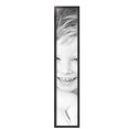 thumbnail image 2 of ArtToFrames 8" x 42" Black Square with Silver Beads Picture Frame, 8x42 inch Multi Wood Poster Frame (WOM-5287),  Pack, 2 of 8